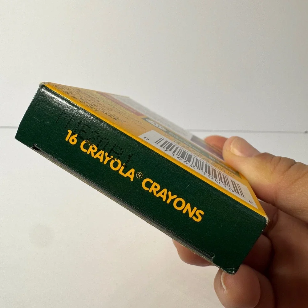 Vintage 2000 Crayola Crayons 16 Count Box‎ Binney & Smith Made in USA NEW in Box